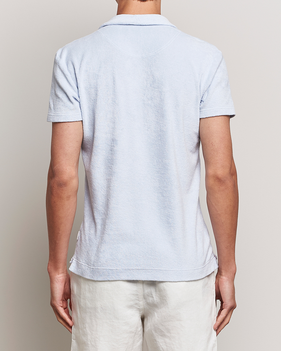 Uomini | Polo | Orlebar Brown | Terry Polo Light Island Sky
