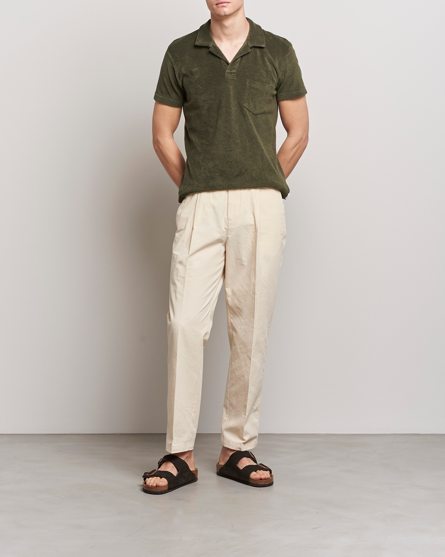 Uomini | Polo | Orlebar Brown | Terry Polo Palm