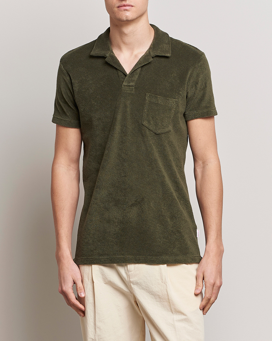 Uomini | Polo | Orlebar Brown | Terry Polo Palm