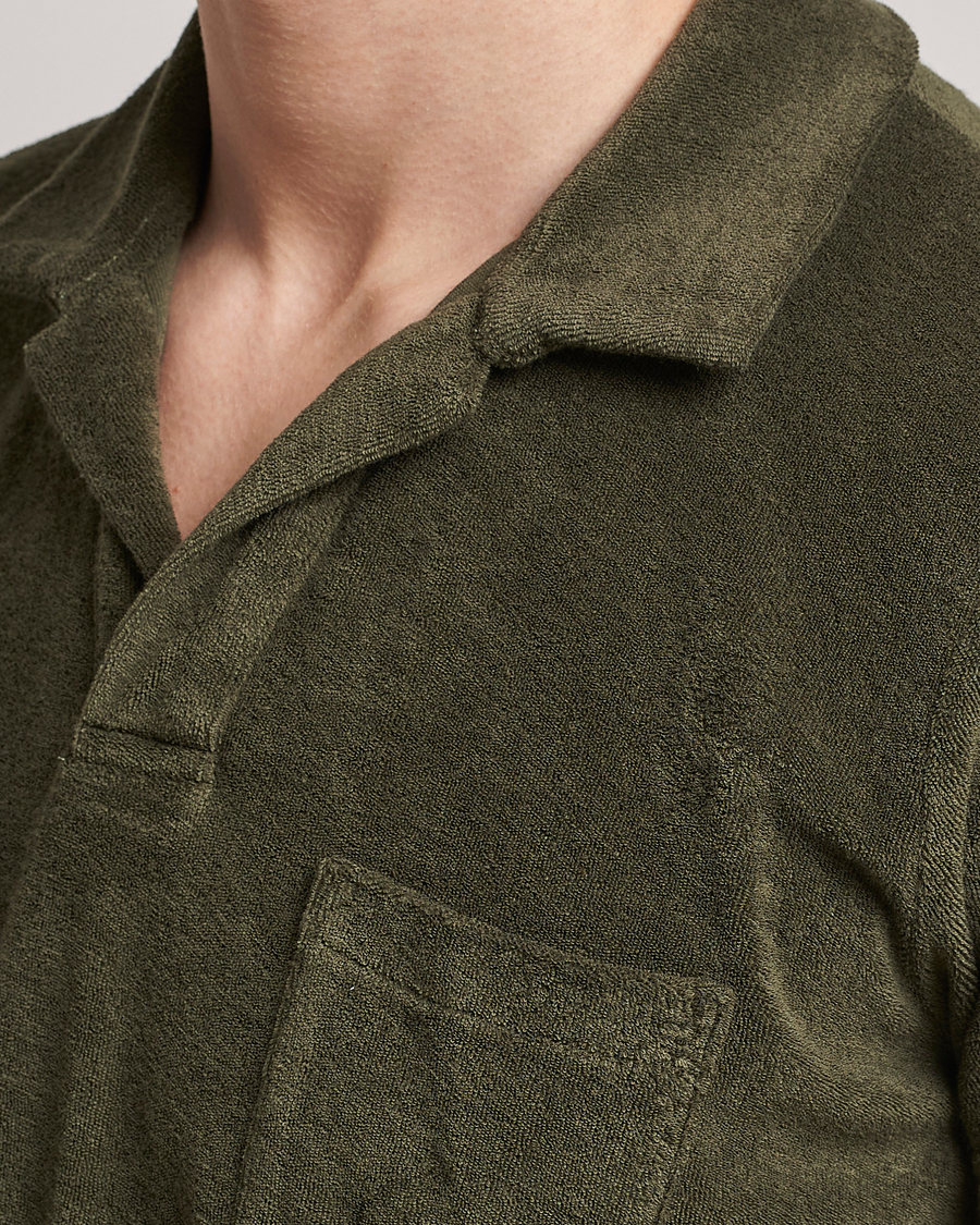 Uomini | Polo | Orlebar Brown | Terry Polo Palm