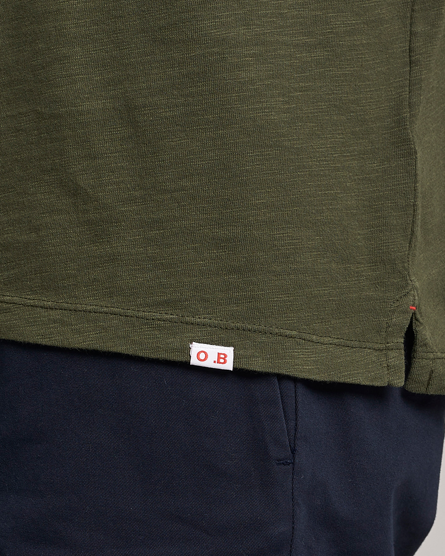 Uomini | T-shirt | Orlebar Brown | OB Classic Garment Dyed Cotton T-Shirt Palm