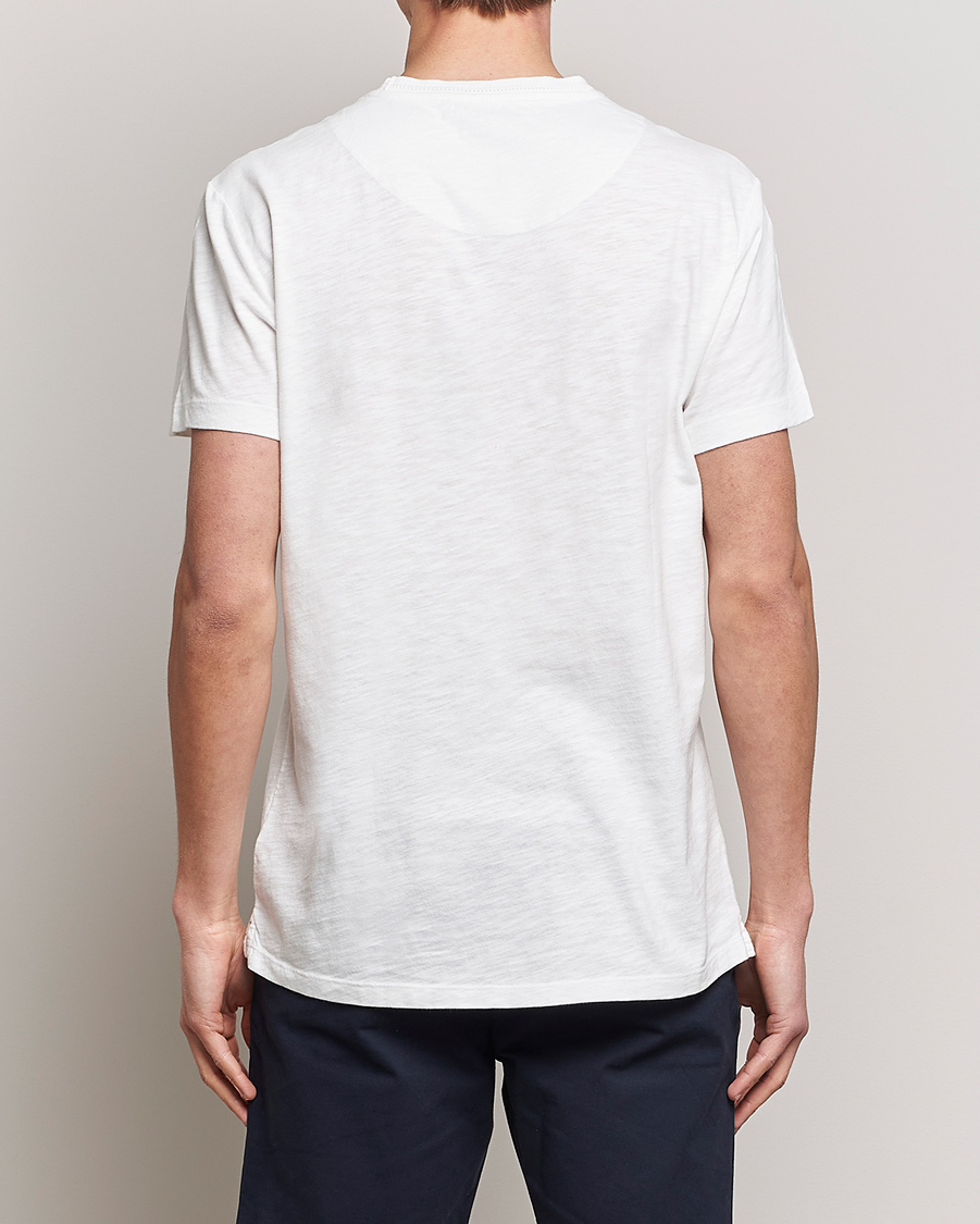 Uomini | T-shirt | Orlebar Brown | OB Classic Garment Dyed Cotton T-Shirt White Sand