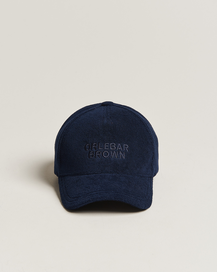 Uomini | Orlebar Brown Ellwood Terry Cap Night Iris | Orlebar Brown | Ellwood Terry Cap Night Iris