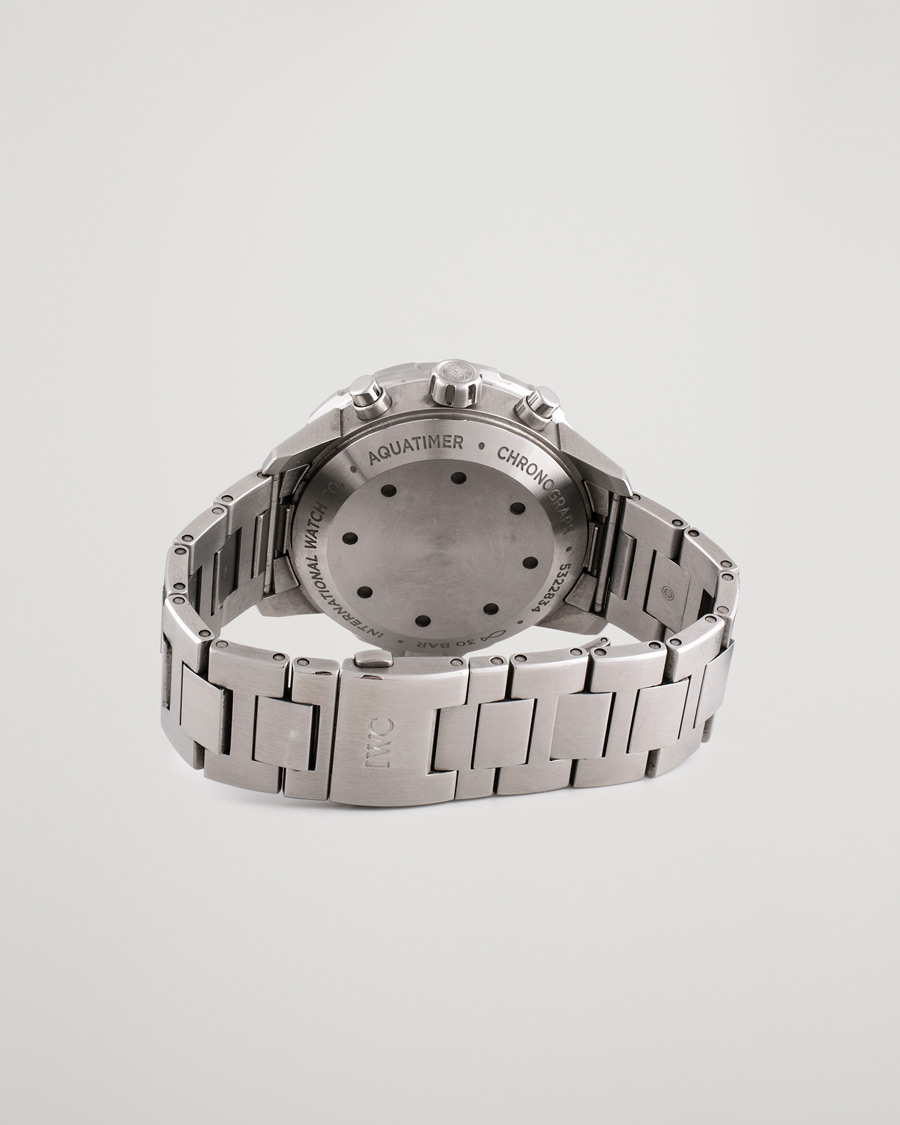 Uomini | Pre-Owned & Vintage Watches | IWC Pre-Owned | Aquatimer Chronograph IW376802 Steel White