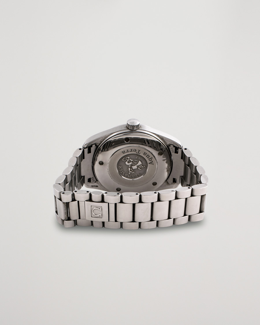 Uomini | Pre-Owned & Vintage Watches | Omega Pre-Owned | Seamaster Aqua Terra 2517.80.00 Steel Blue