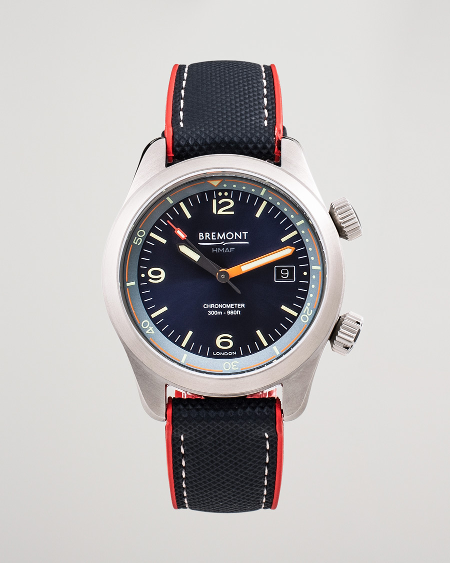 Uomini | Pre-Owned & Vintage Watches | Bremont Pre-Owned | Argonaut Azure 42mm Blue Dial Steel Blue