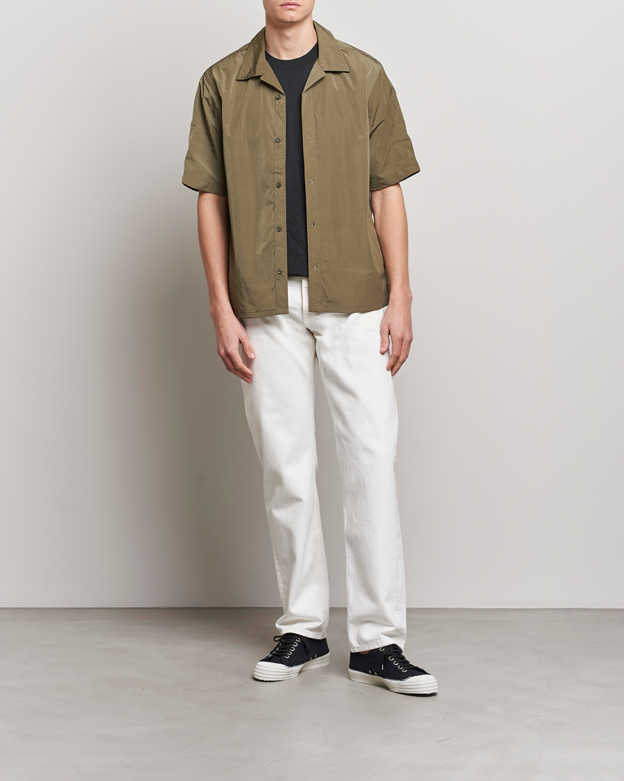 Uomini | Camicie | NN07 | Ole Recycled Resort Shirt Army