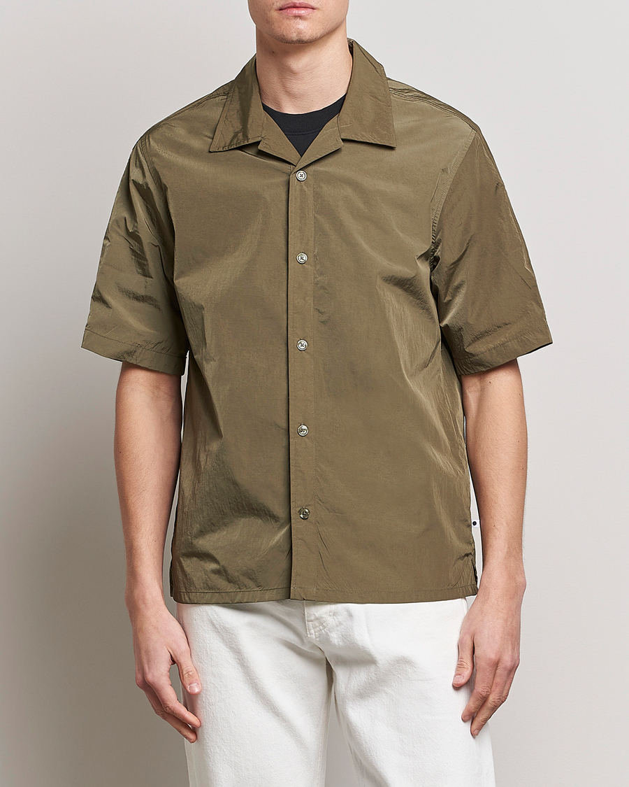 Uomini | Camicie | NN07 | Ole Recycled Resort Shirt Army