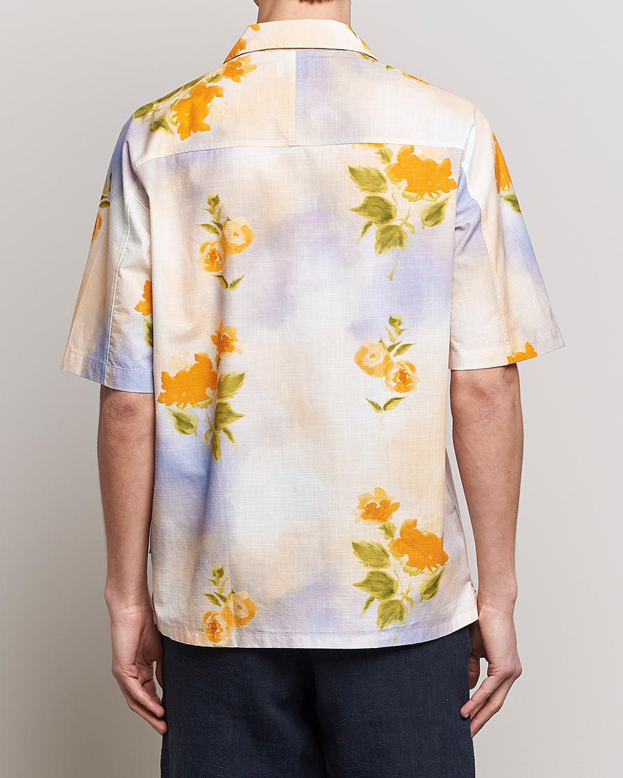 Uomini | Camicie | NN07 | Ole Short Sleeve Printed Cotton/Tencel Shirt Multi