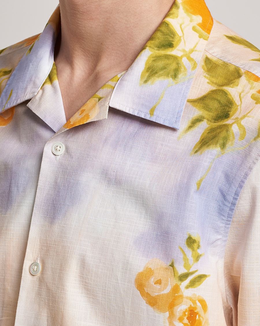 Uomini | Camicie | NN07 | Ole Short Sleeve Printed Cotton/Tencel Shirt Multi