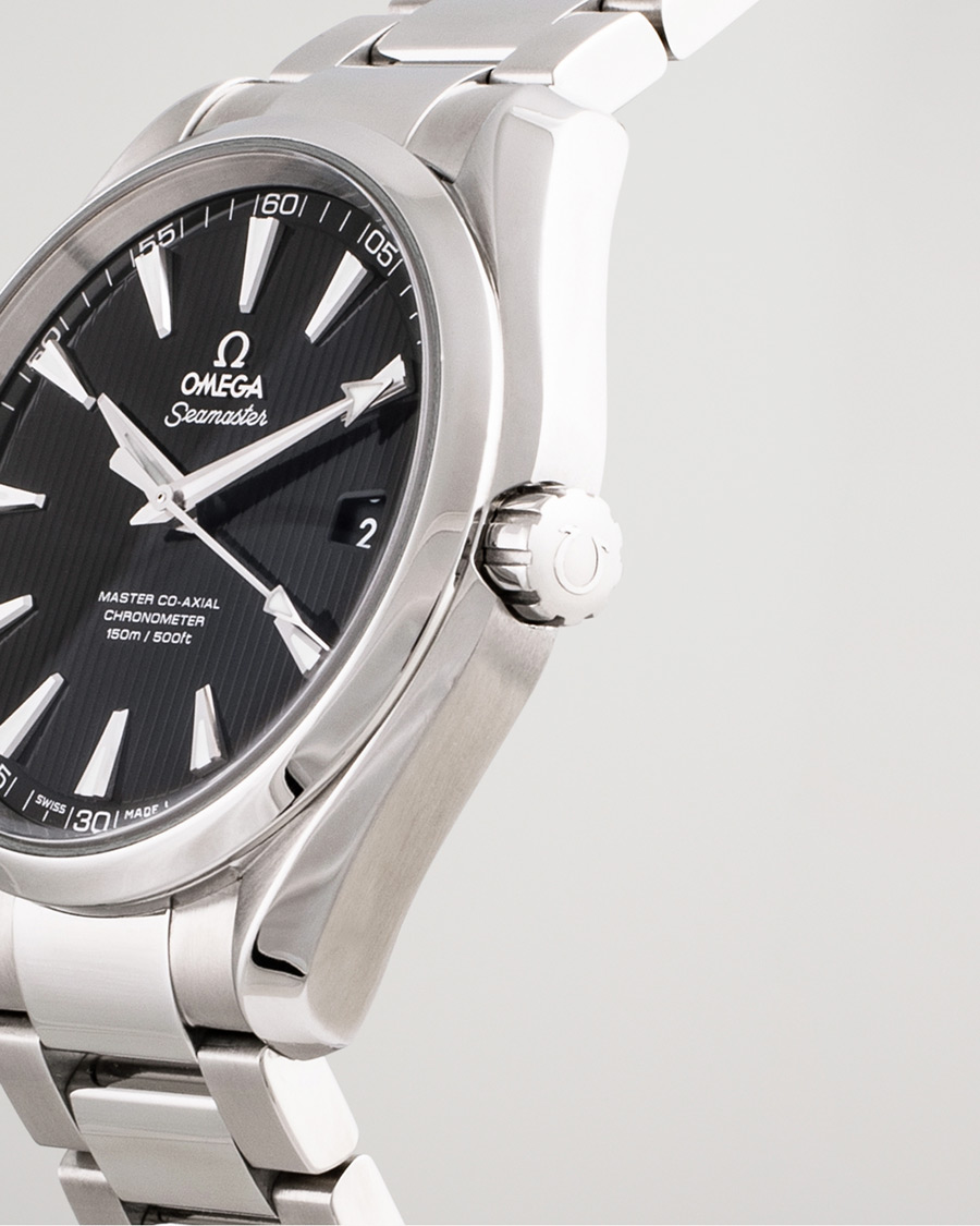 Uomini | Pre-Owned & Vintage Watches | Omega Pre-Owned | Seamaster Aqua Terra 231.10.42.21.01.003 Steel Black
