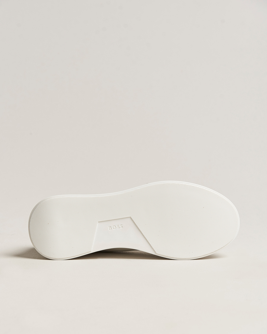 Uomini | BOSS BLACK Bulton Leather Sneaker Natural | BOSS BLACK | Bulton Leather Sneaker Natural