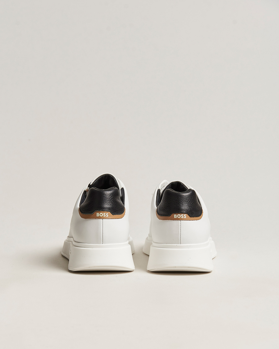 Uomini | BOSS BLACK Bulton Leather Sneaker Natural | BOSS BLACK | Bulton Leather Sneaker Natural