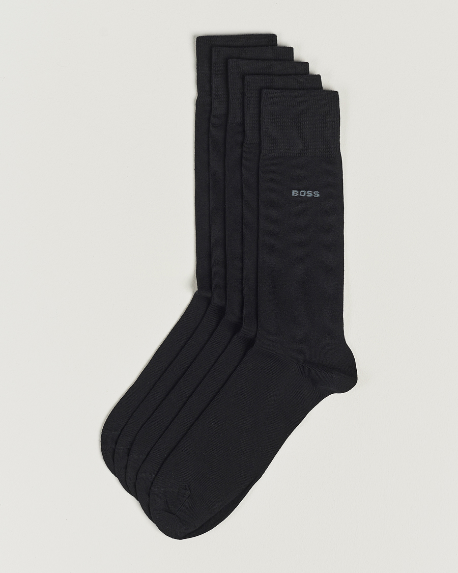 Uomini | Biancheria intima | BOSS BLACK | 5-Pack RS Uni Socks Black