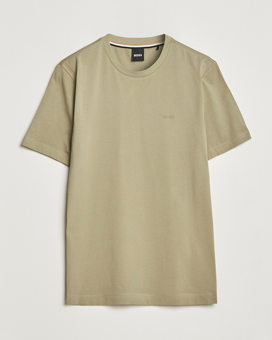Uomini | T-shirt | BOSS BLACK | Thompson Crew Neck T-Shirt Pastel Green