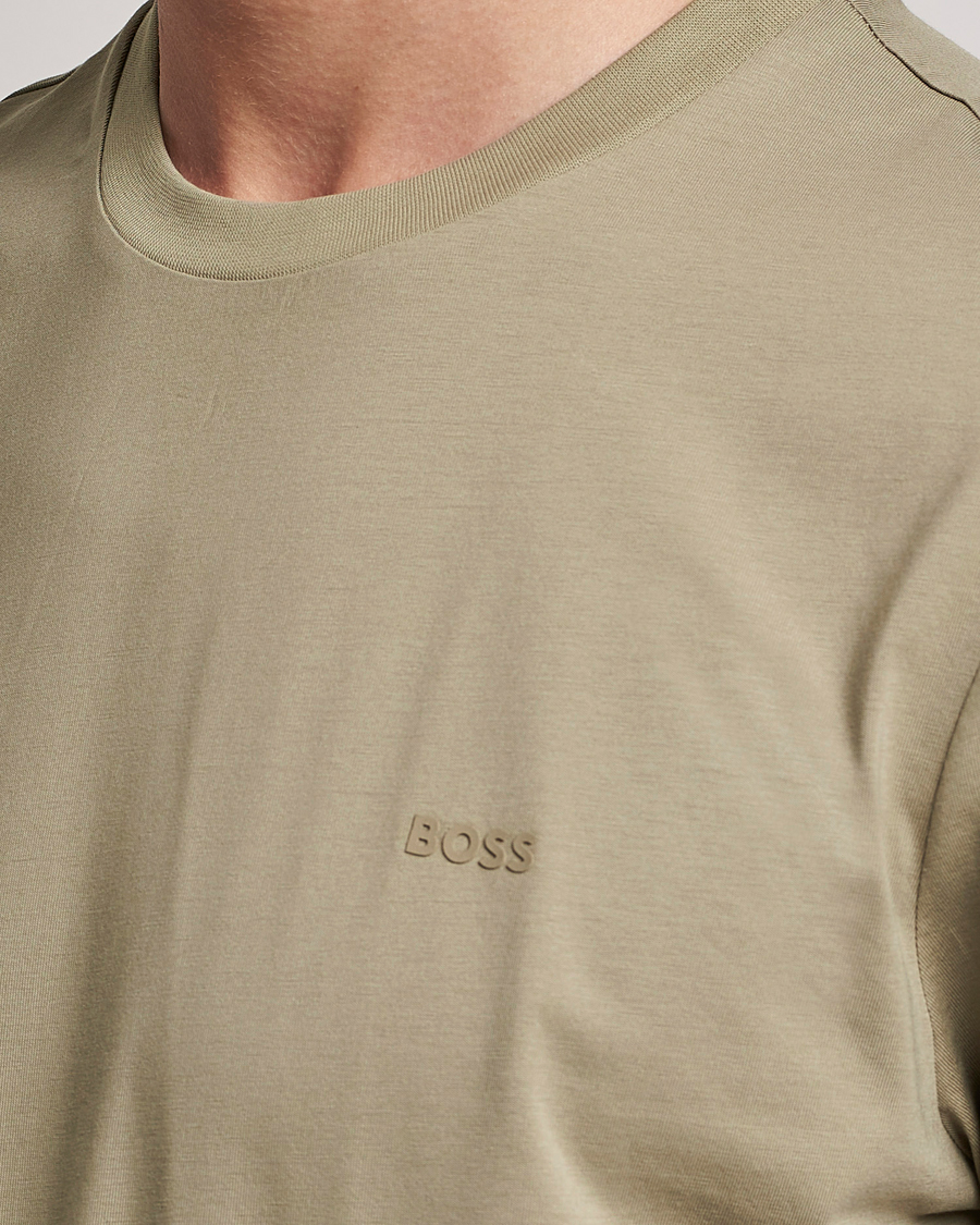 Uomini | T-shirt | BOSS BLACK | Thompson Crew Neck T-Shirt Pastel Green