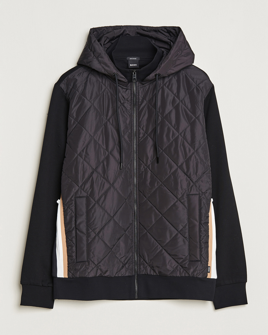 Uomini | Giacche | BOSS BLACK | Salvi Hybrid Jacket Black