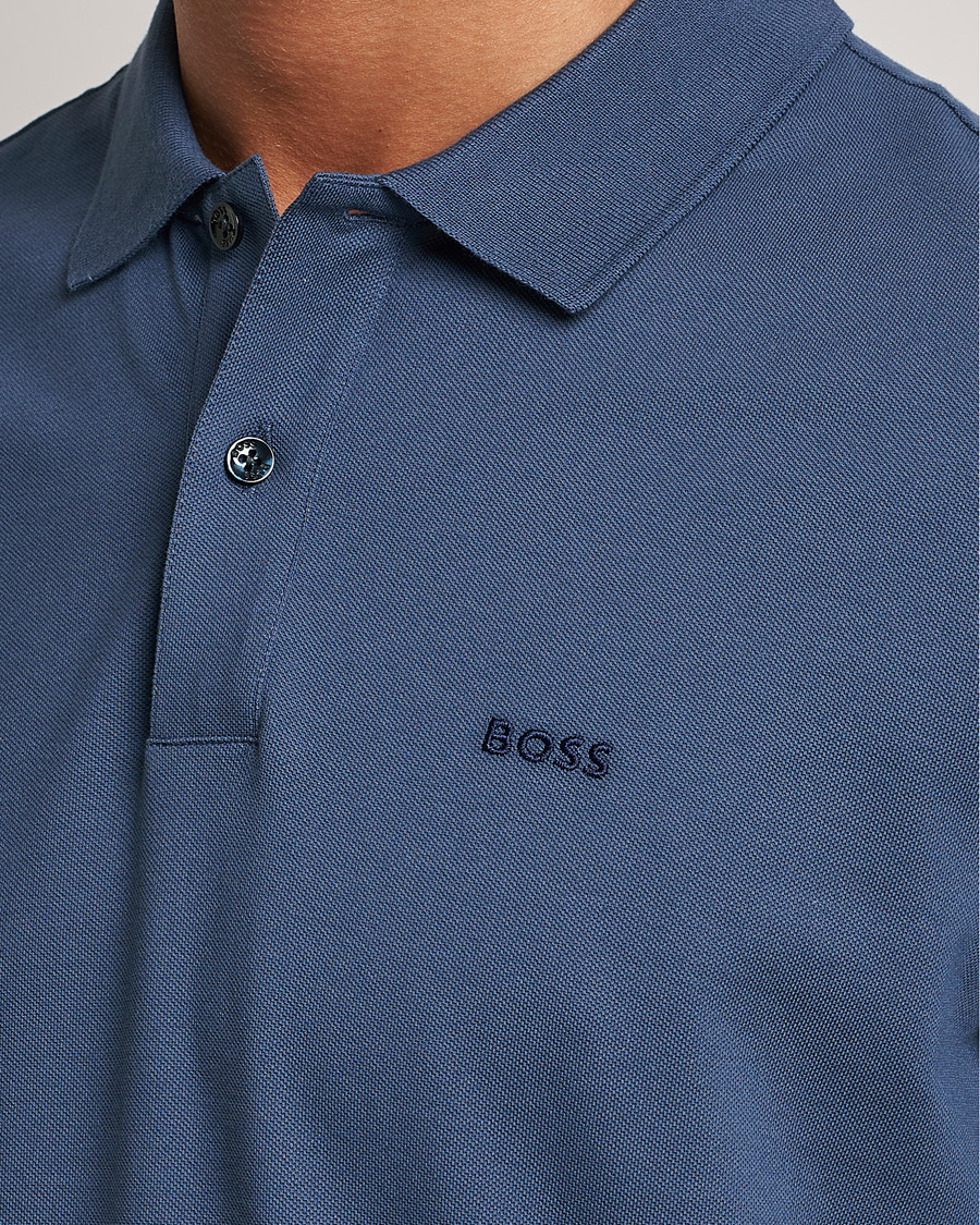 Uomini | Polo | BOSS BLACK | Pallas Polo Open Blue