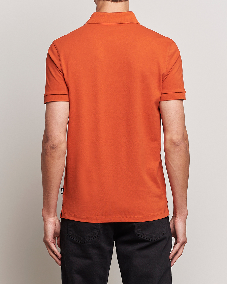 Uomini | Polo | BOSS BLACK | Pallas Polo Dark Orange