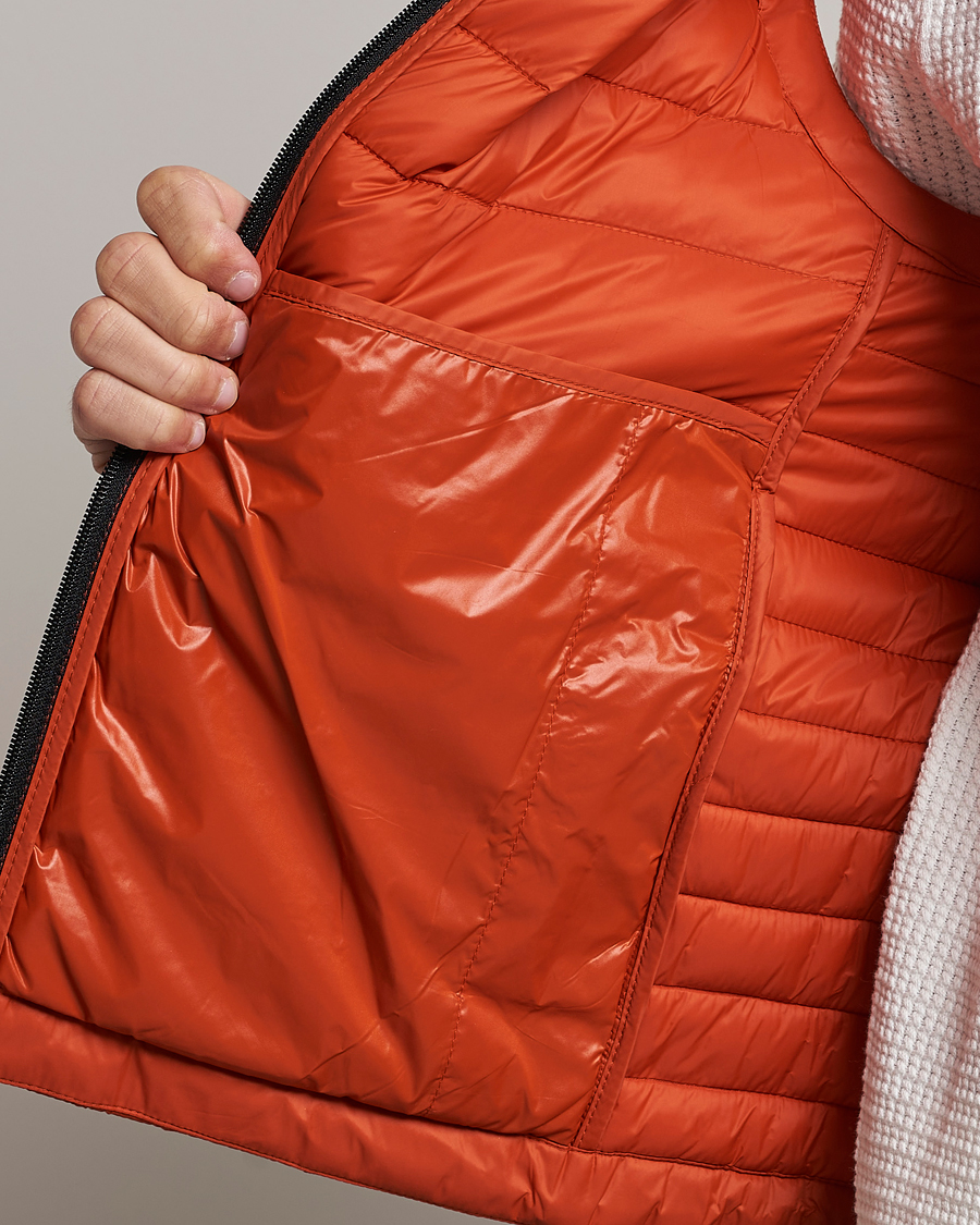 Uomini | Giacche | BOSS BLACK | Calano Down Vest Dark Orange