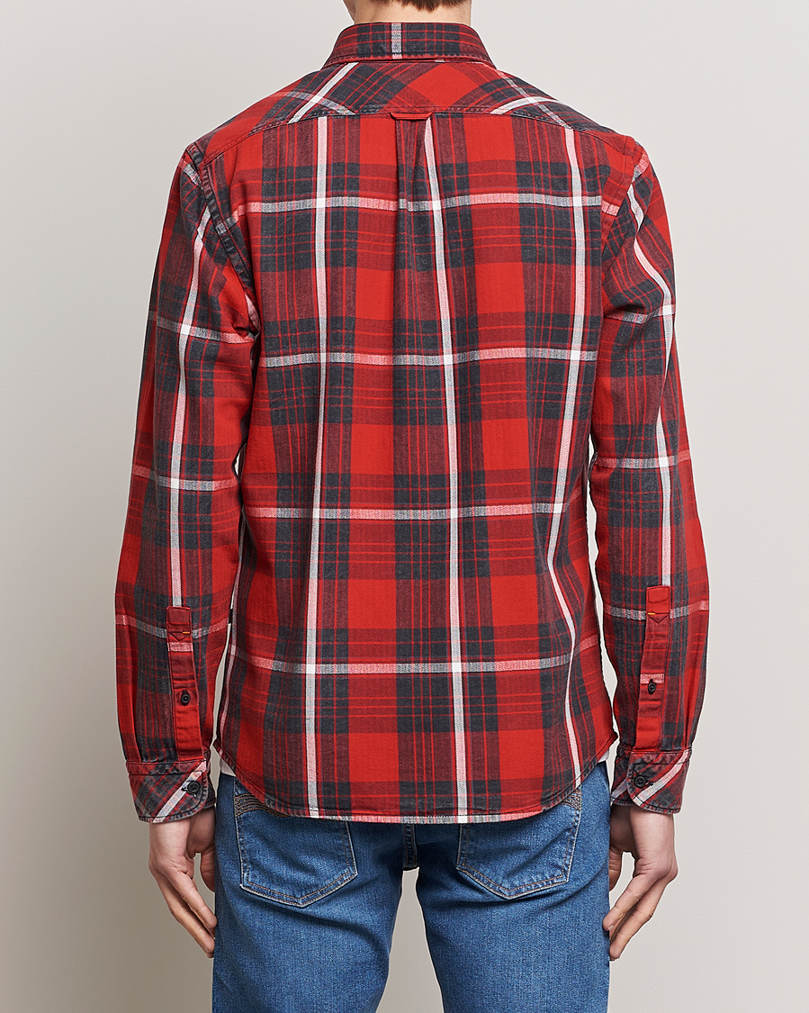 Uomini | Camicie | BOSS ORANGE | Rickert Checked Shirt Red/Grey