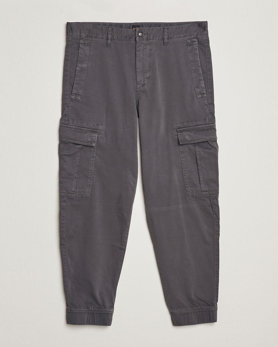 Uomini | Pantaloni | BOSS ORANGE | Sisla Cargo Pants Dark Grey