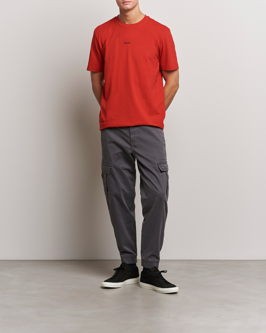Uomini | Pantaloni | BOSS ORANGE | Sisla Cargo Pants Dark Grey