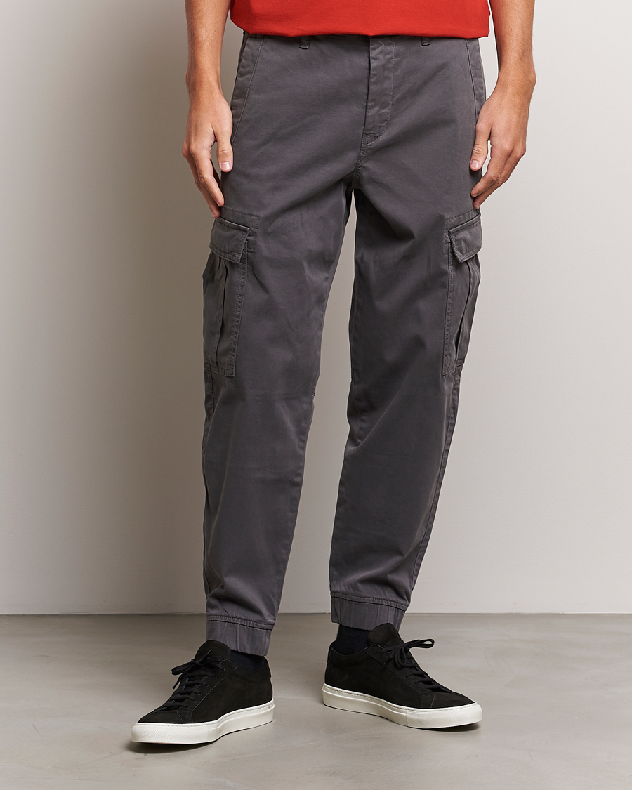 Uomini | Pantaloni | BOSS ORANGE | Sisla Cargo Pants Dark Grey