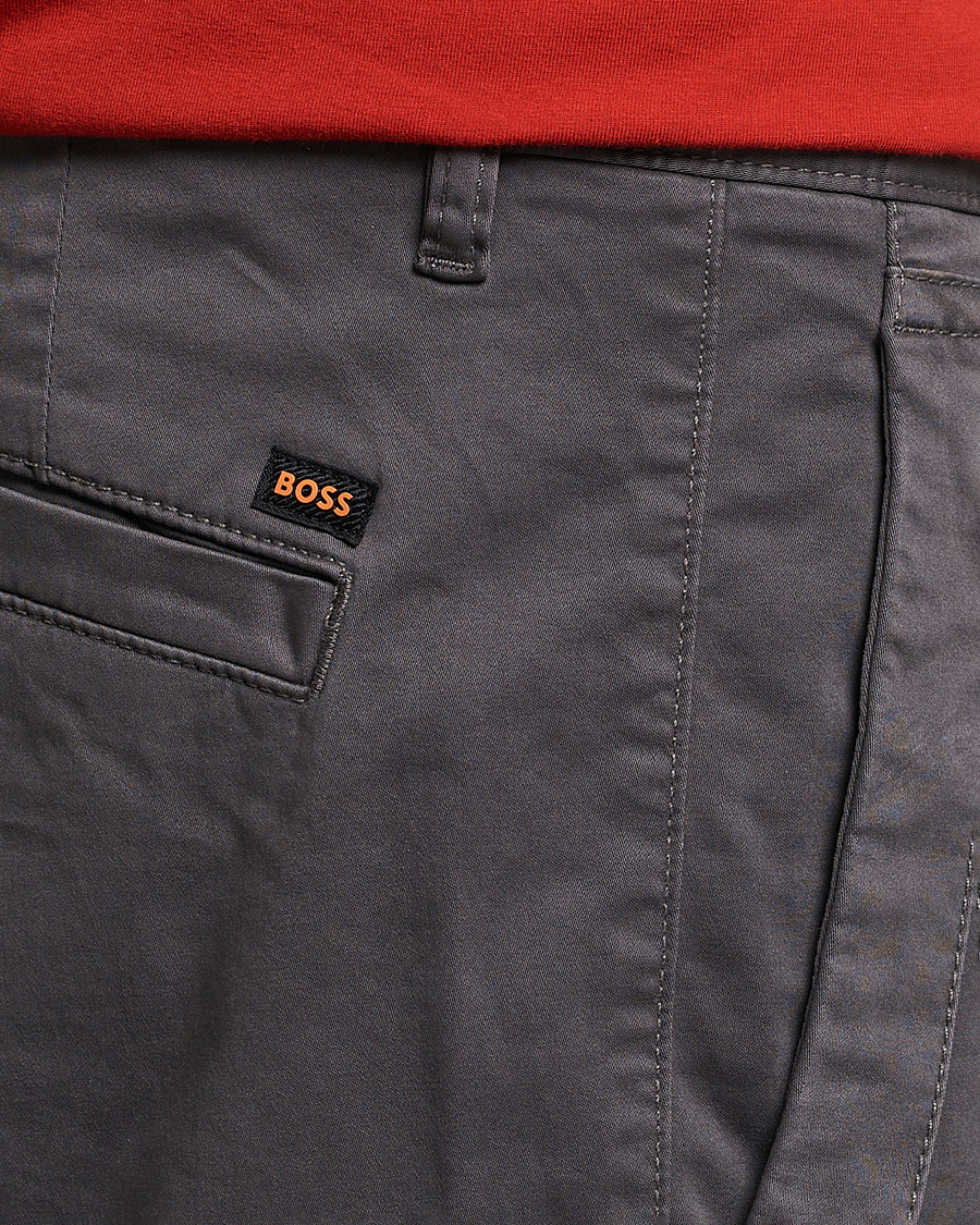 Uomini | Pantaloni | BOSS ORANGE | Sisla Cargo Pants Dark Grey