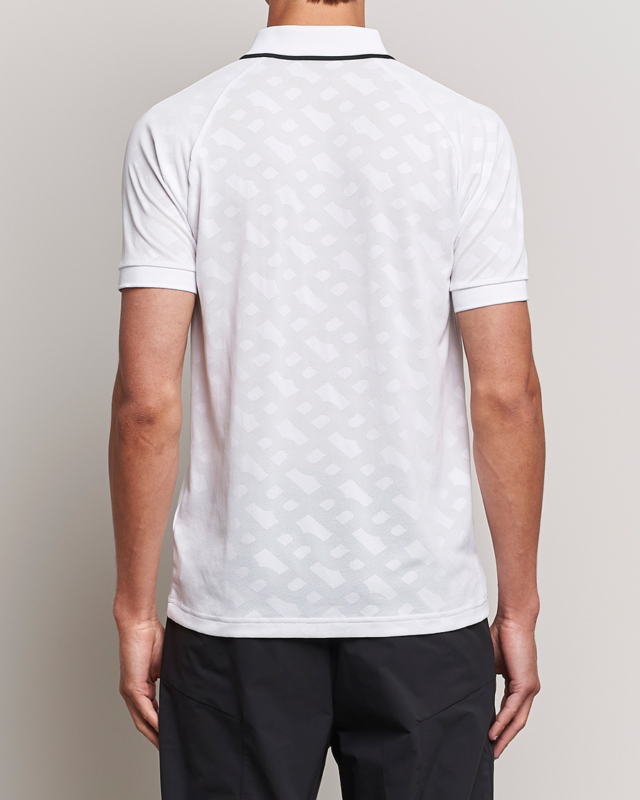 Uomini | Polo | BOSS GREEN | Philix MB Monogram Polo White