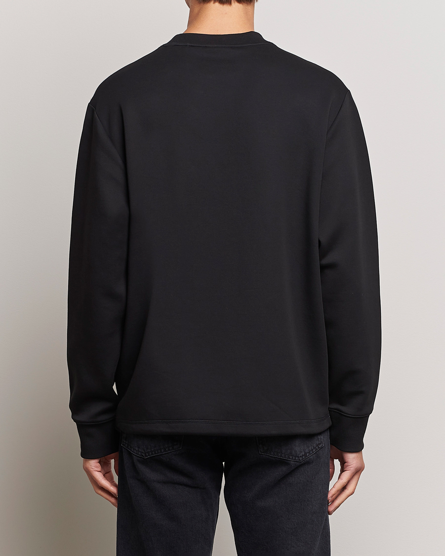 Uomini | Maglieria | HUGO | Dhaluli Pocket Crew Neck Sweatshirt Black
