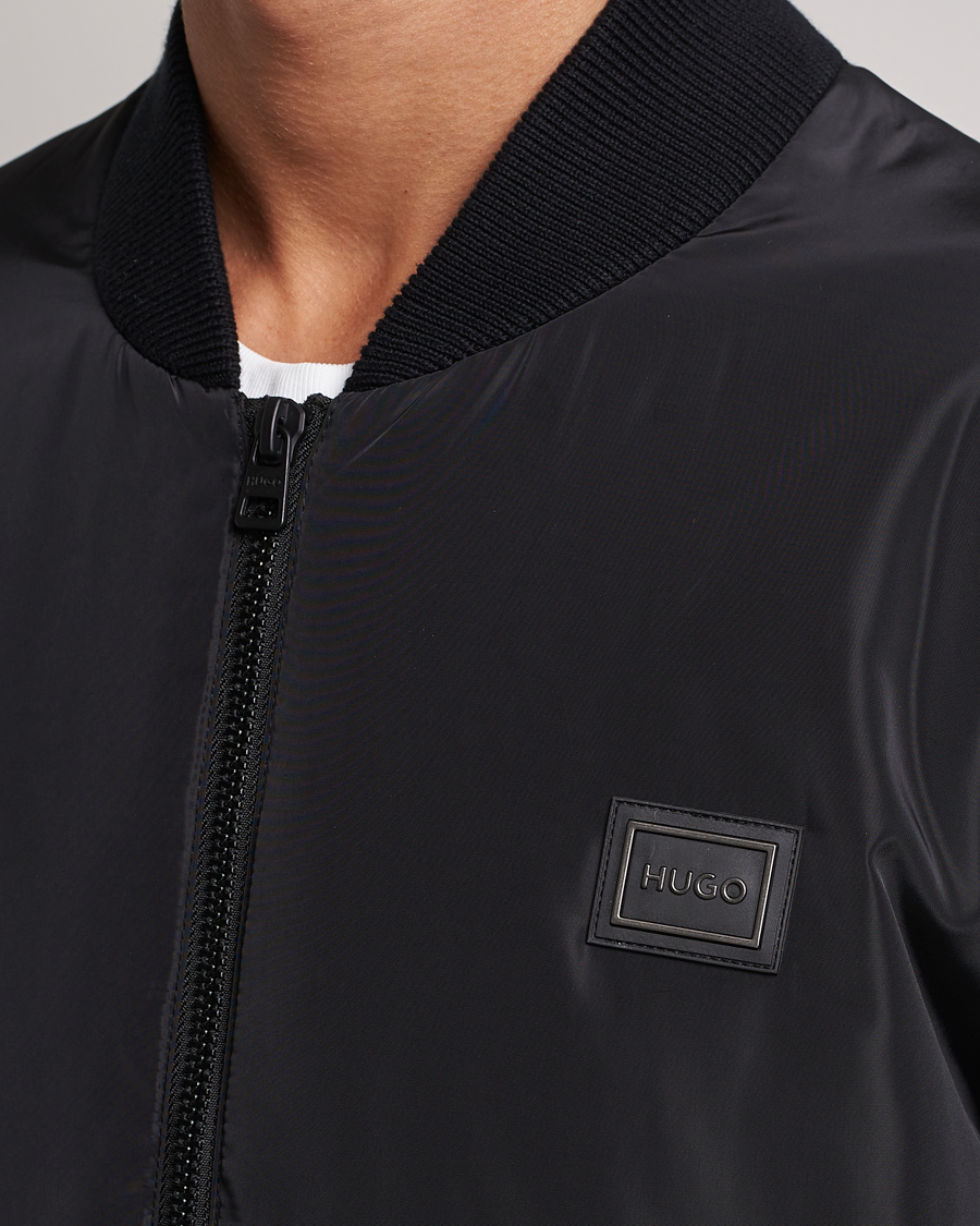 Uomini | Giacche | HUGO | Sombo Hybrid Jacket Black