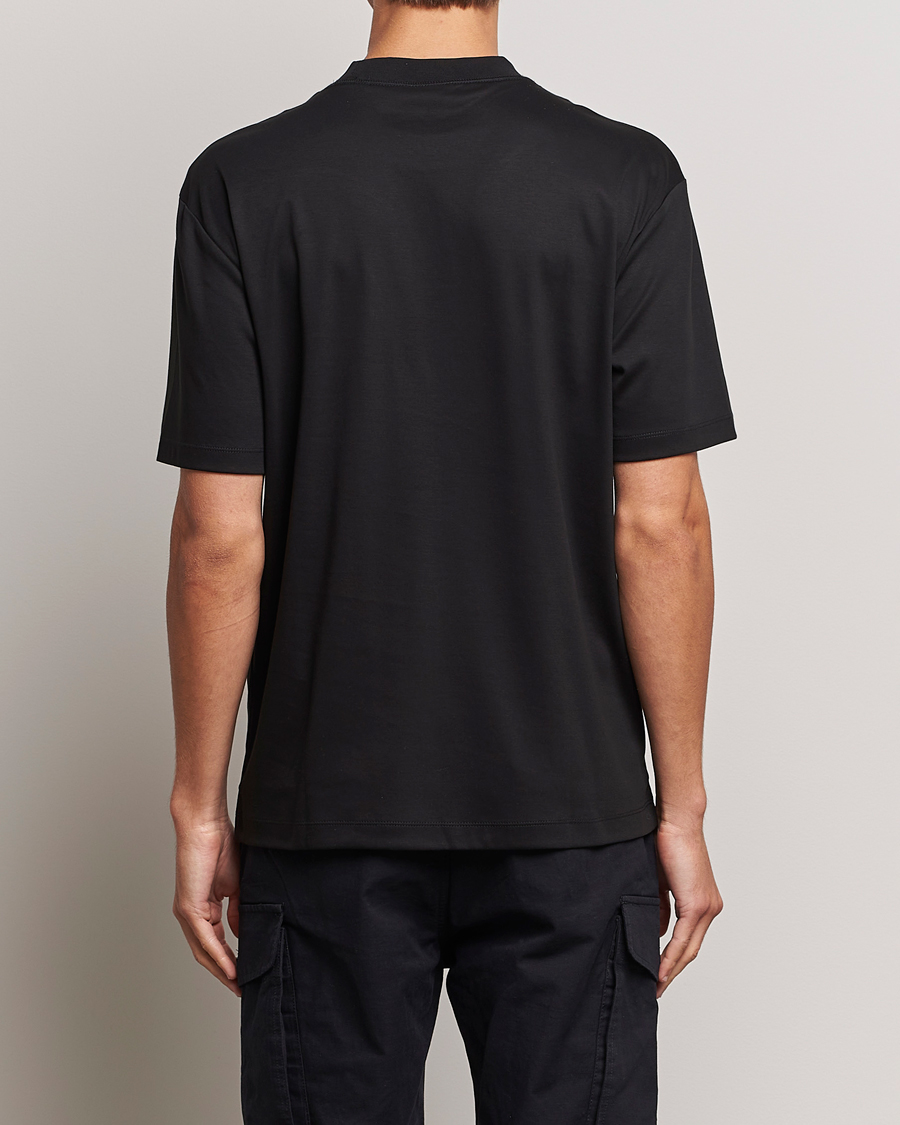 Uomini | T-shirt | HUGO | Dyans Crew Neck Pocket T-Shirt Black