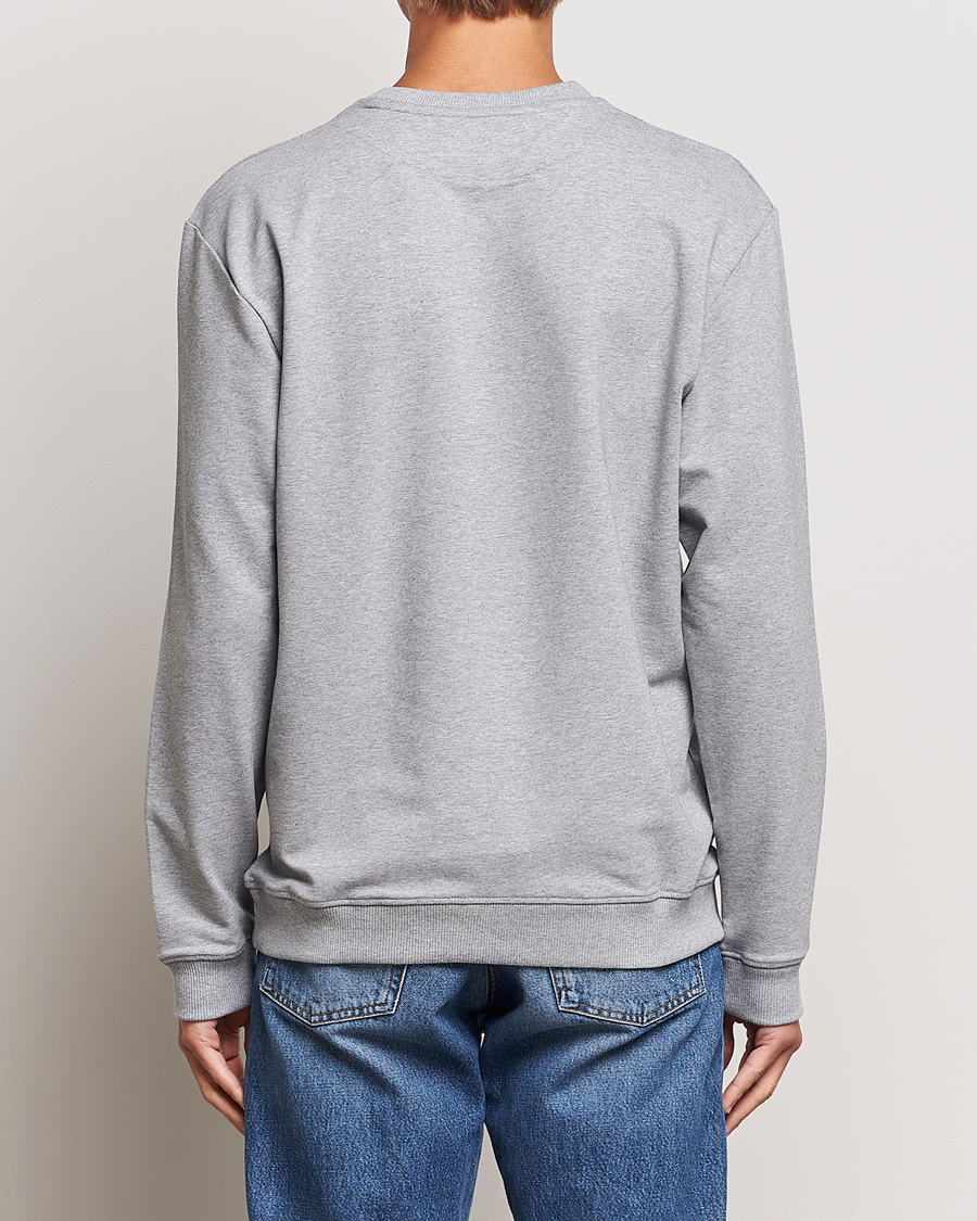 Uomini | Maglieria | Bread & Boxers | Loungewear Crew Neck Sweatshirt Grey Melange