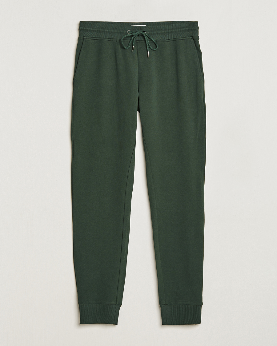 Uomini | Pantaloni | Bread & Boxers | Loungewear Pants Forest Green