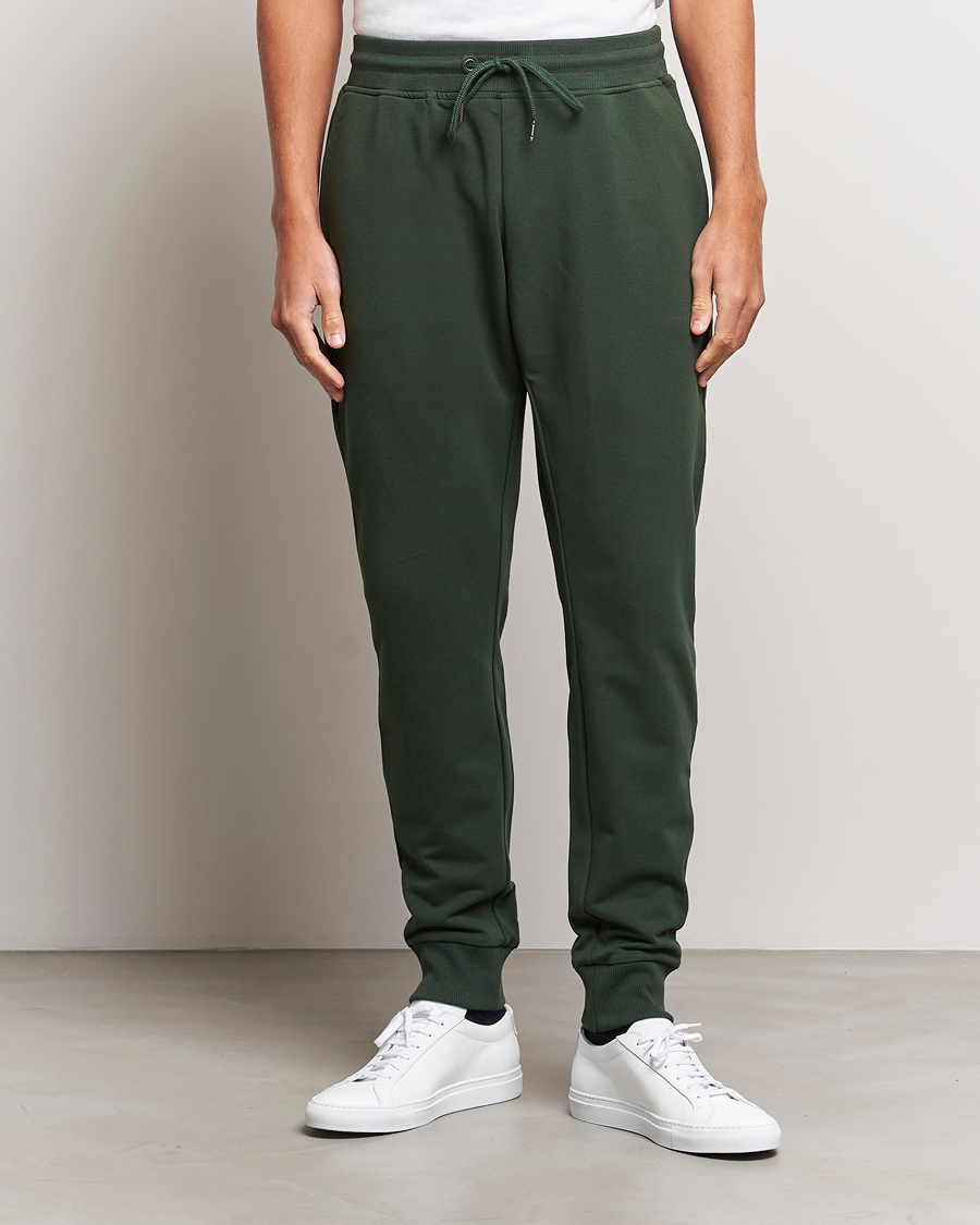 Uomini | Pantaloni | Bread & Boxers | Loungewear Pants Forest Green