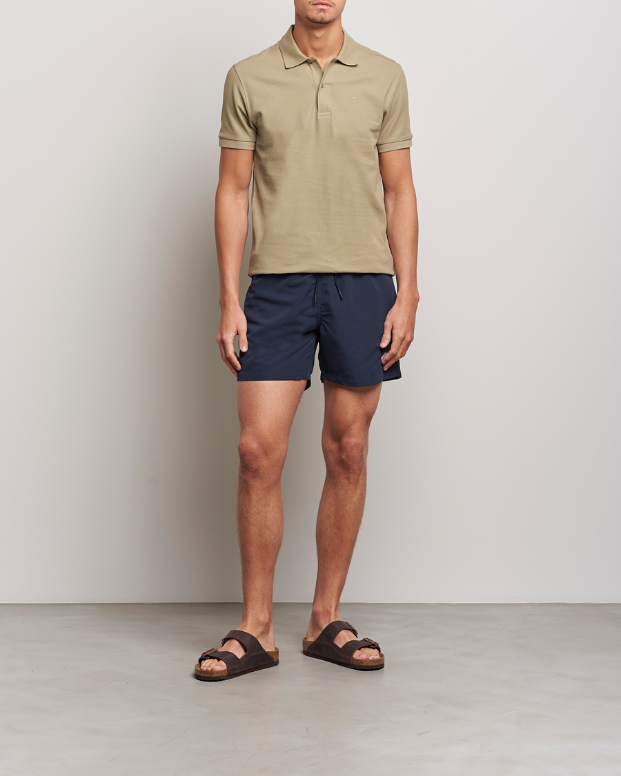 Uomini | Costumi da bagno | J.Lindeberg | Banks Solid Swimshorts Navy
