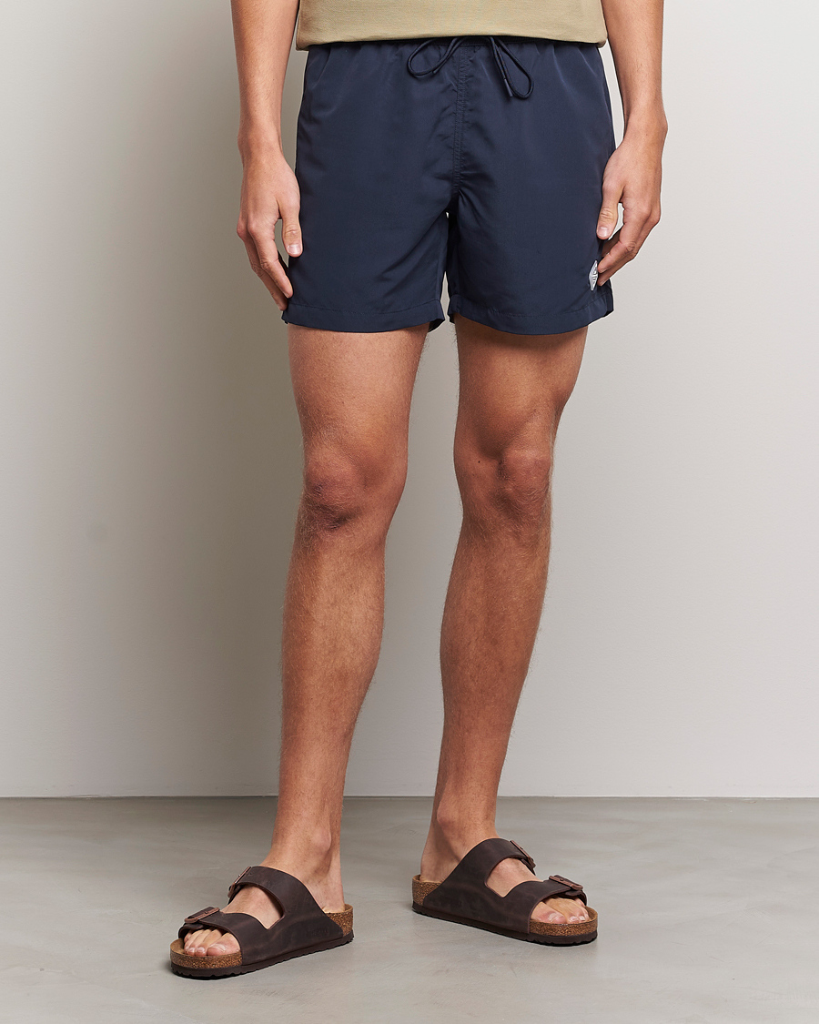 Uomini | Costumi da bagno | J.Lindeberg | Banks Solid Swimshorts Navy