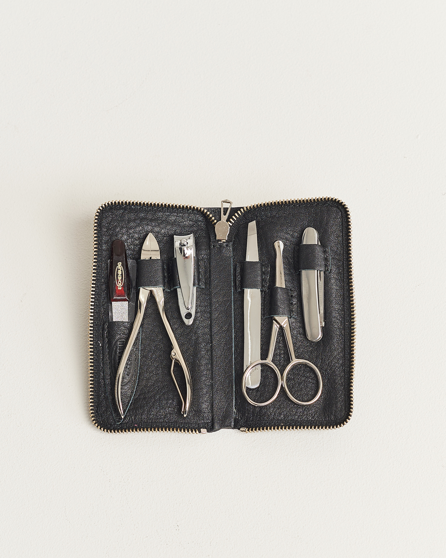 Uomini | Casa | F. Hammann | Men's Manicure Set Black