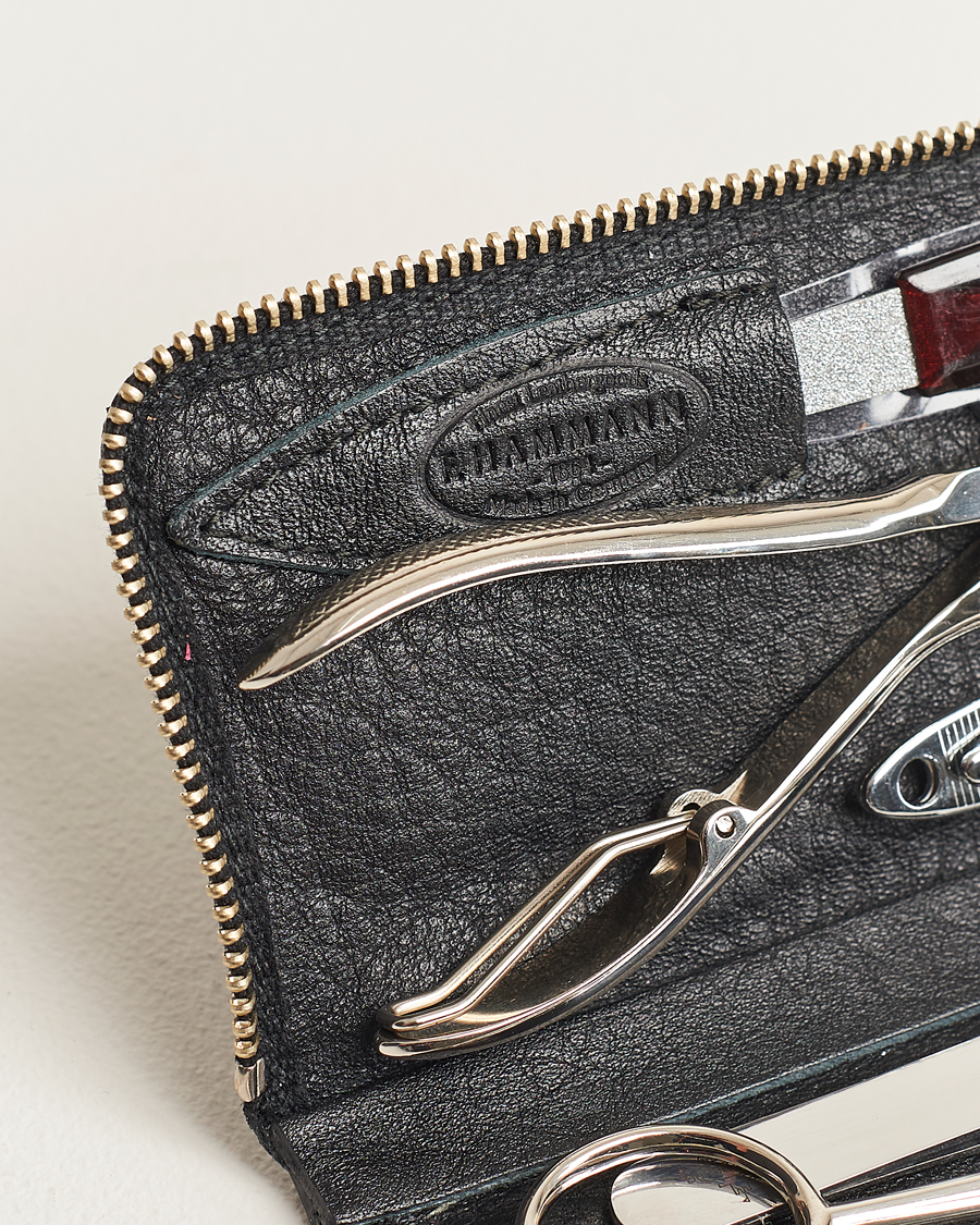 Uomini | Casa | F. Hammann | Men's Manicure Set Black
