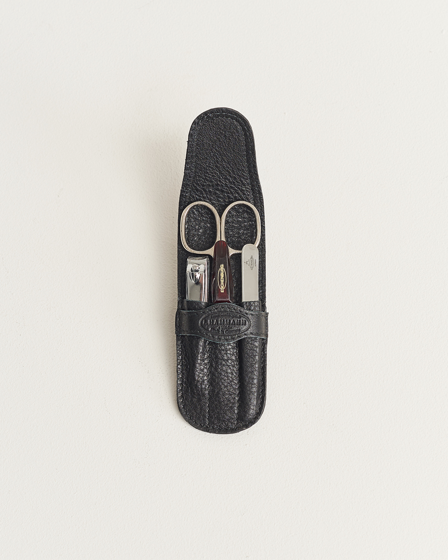 Uomini | Casa | F. Hammann | Small Manicure Set Black