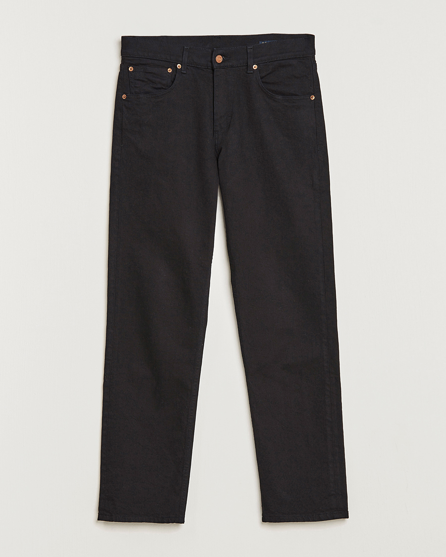 Uomini | Jeans | Oscar Jacobson | Johan Cotton Stretch Jeans Black
