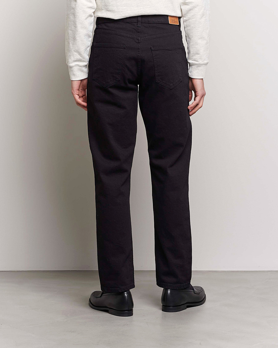 Uomini | Jeans | Oscar Jacobson | Johan Cotton Stretch Jeans Black