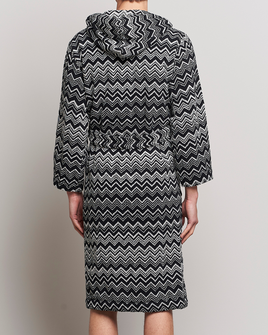 Uomini | Accappatoi & Pigiami | Missoni Home | Keith Bathrobe Grey/Black