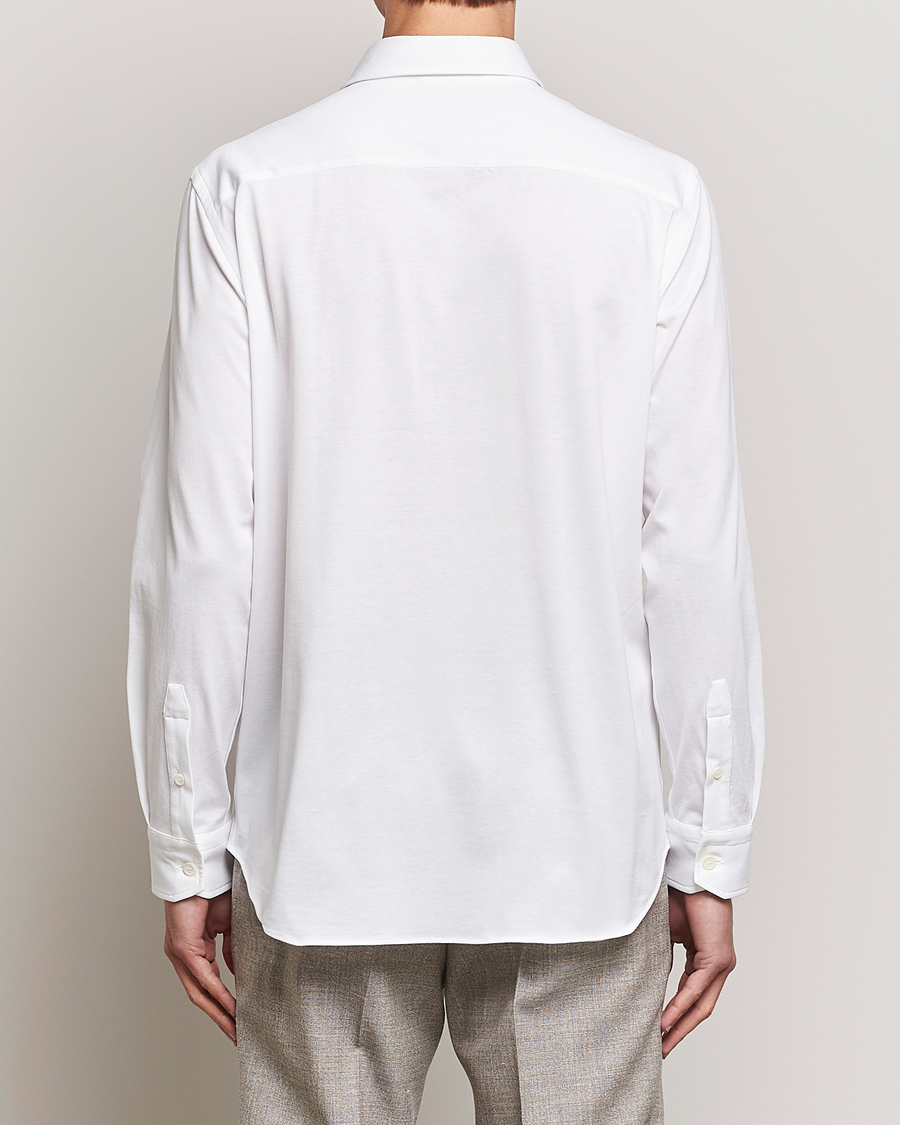 Uomini | Camicie | Brioni | Soft Cotton Jersey Shirt White