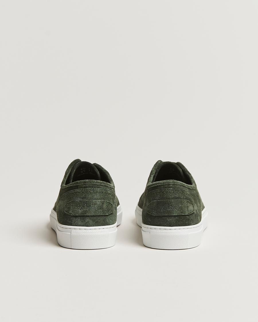 Uomini | Brioni Casetta Suede Sneakers Green | Brioni | Casetta Suede Sneakers Green