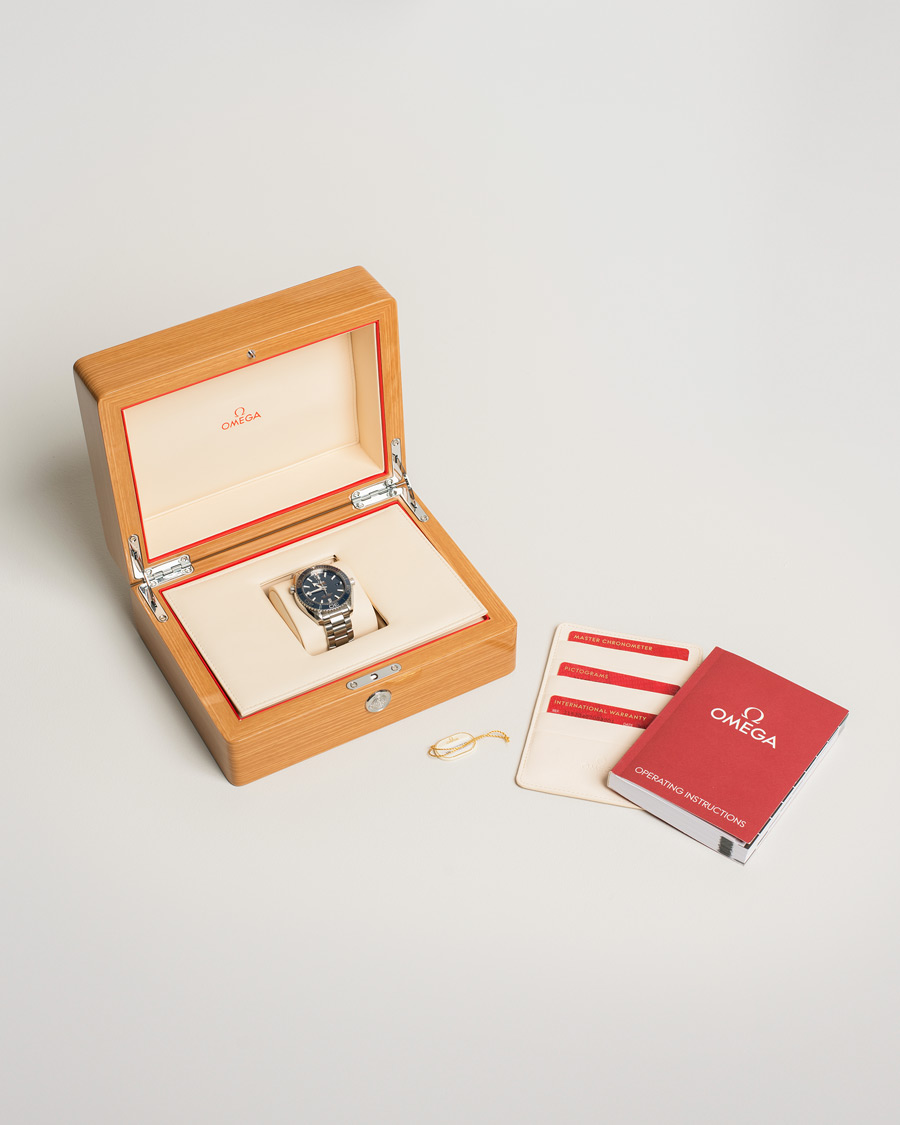 Uomini | Omega Pre-Owned Seamaster Planet Ocean Steel Blue | Omega Pre-Owned | Seamaster Planet Ocean Steel Blue