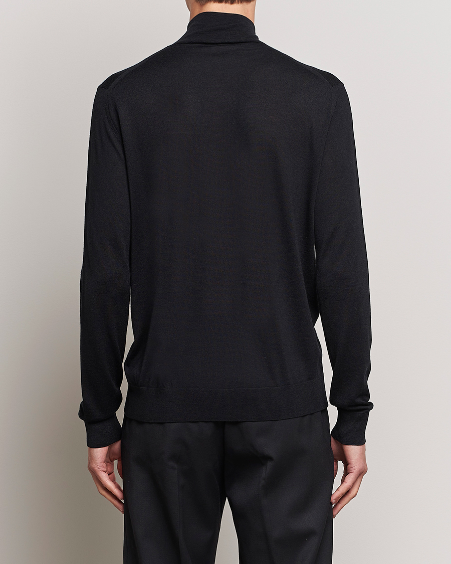Uomini | Maglieria | Lanvin | Wool/Silk Rollneck Black