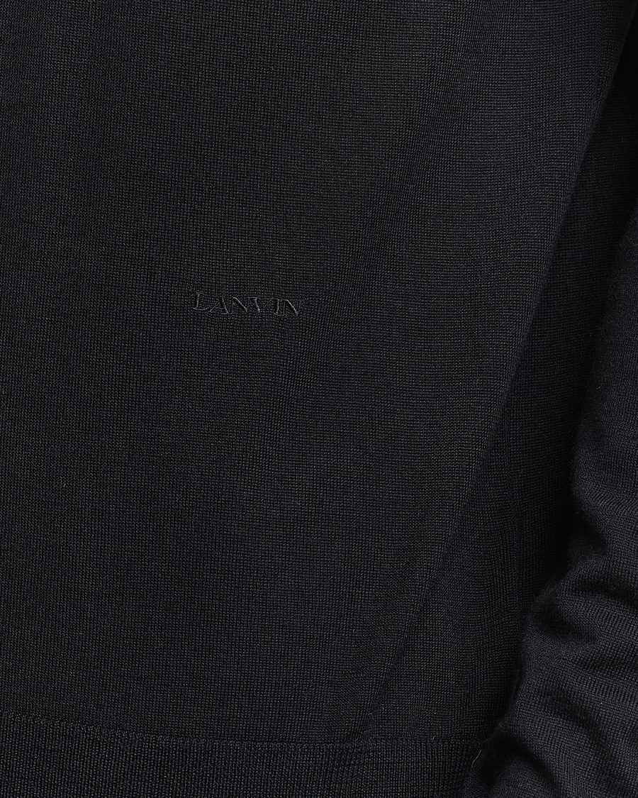 Uomini | Maglieria | Lanvin | Wool/Silk Rollneck Black