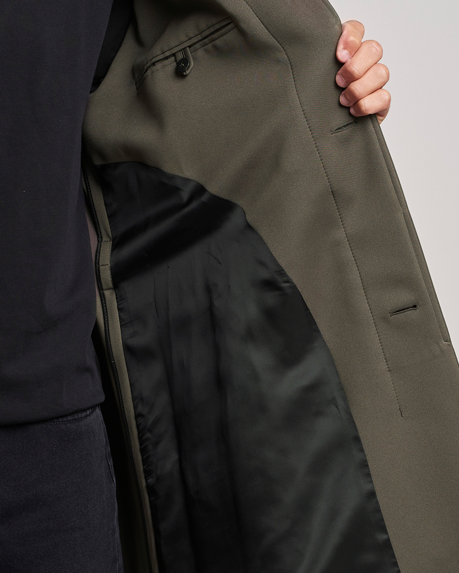 Uomini | Giacche | Lanvin | Tailored Rain Coat Shark Grey
